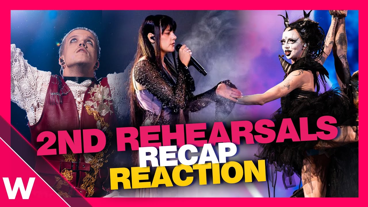 Eurovision 2024 Semi Final 1 Second Rehearsals Recap | REACTION
