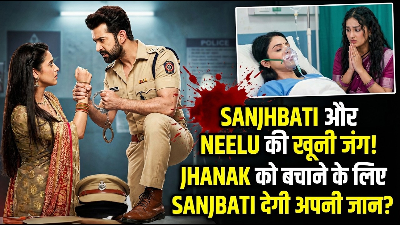 SANJHBATI और NEELU की खूनी जंग! JHANAK को बचाने के लिए SANJBATI देगी अपनी जान? #jhanakserialupdate