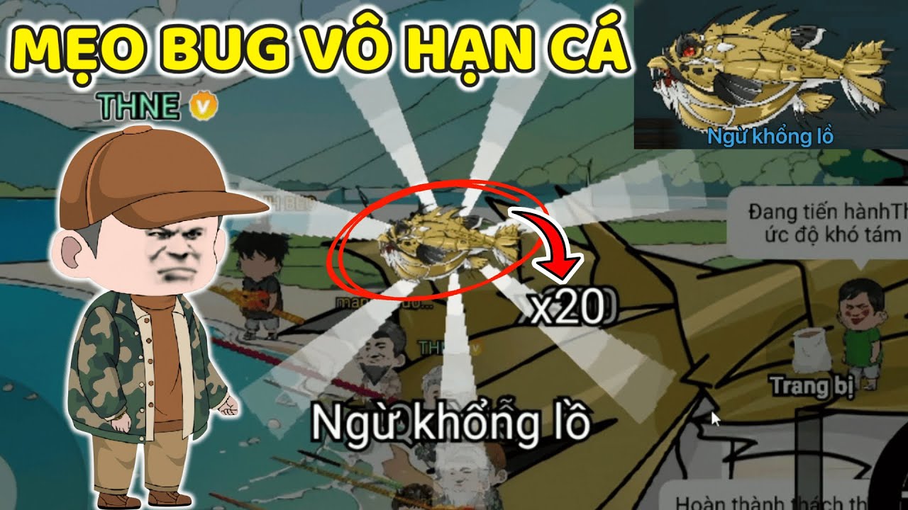 THNE PHÁT HIỆN MẸO BUG VÔ HẠN CÁ NGỪ KHỔNG LỒ CỰC DỄ TRONG CÂU CÁ VẠN CÂN