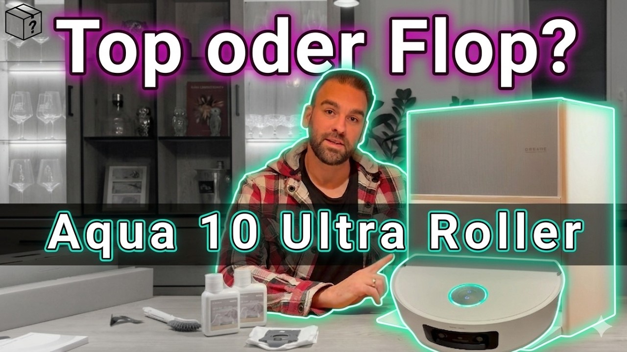 ⭐️Dreame Aqua 10 Ultra Roller – 🤖 Top Saugroboter oder teure Enttäuschung?  Review | Lohnt sich das?