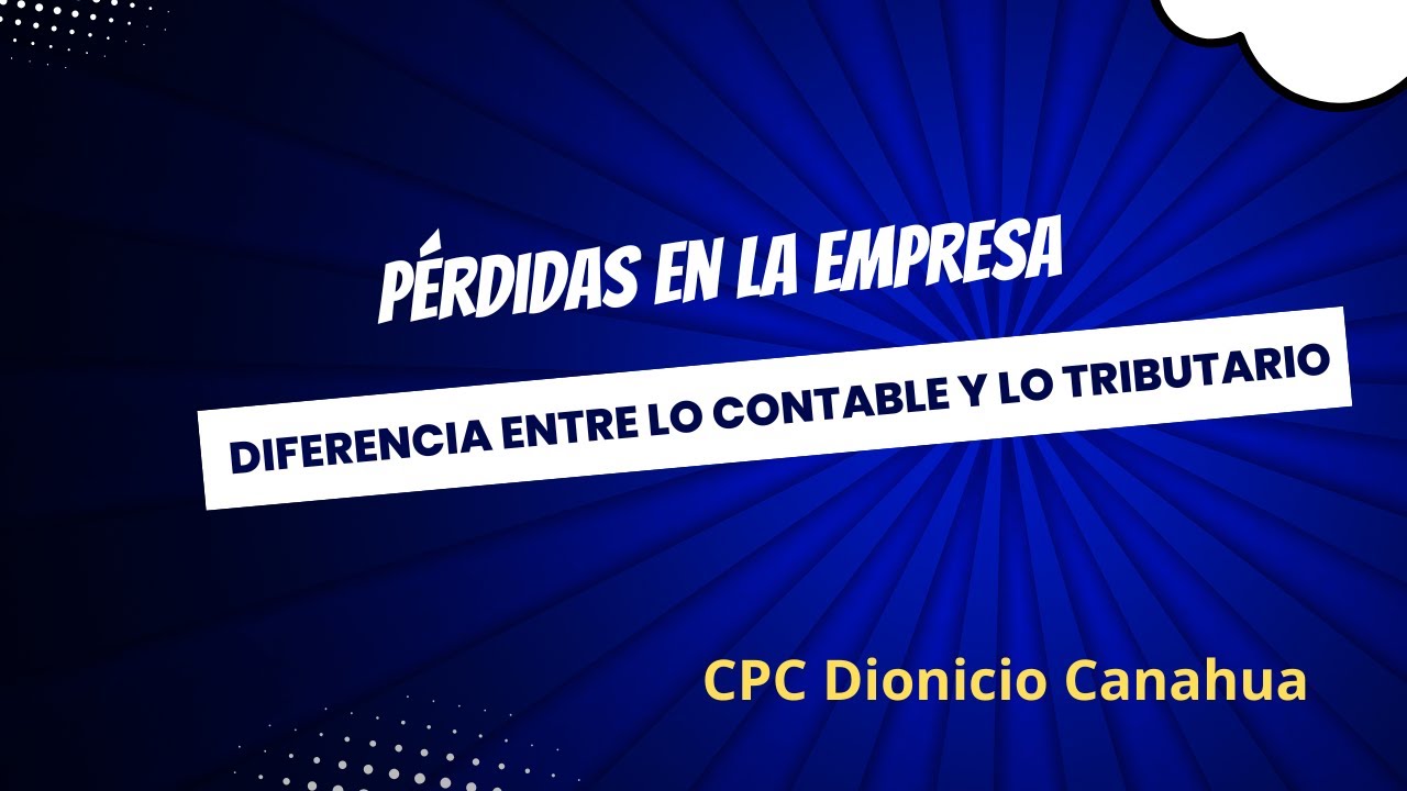 Hablemos de Pérdidas