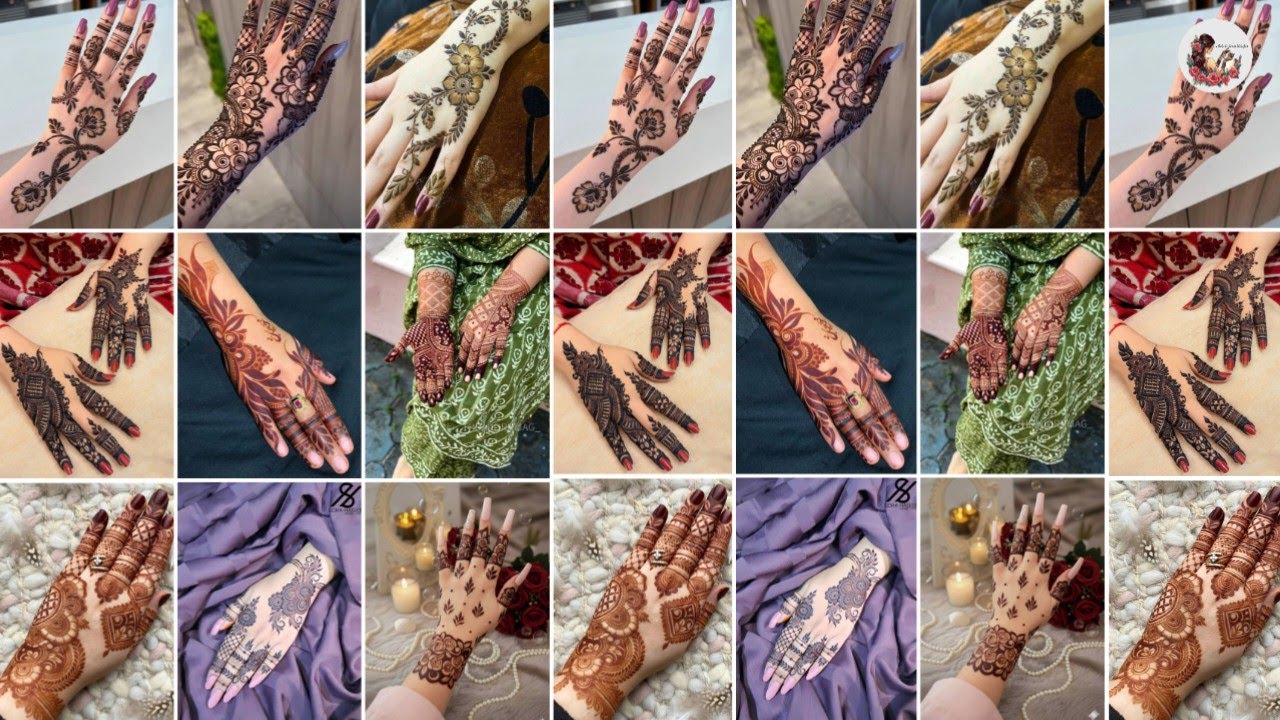 Back hand mehndi design photo simple latest mehndi design for girls trending mehndi design ideas 