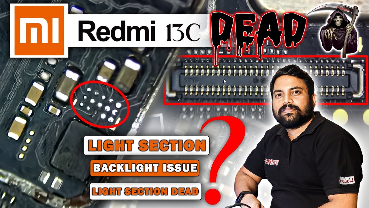 Redmi 13C Dead Problem Solved | Display Light Section Fix ⚡#akinfo  #deadphone