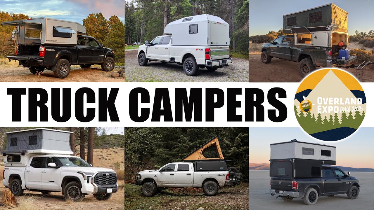 Could you LIVE in this? 7 Different Truck Campers (Toppers) From Overland Expo PNW 2025