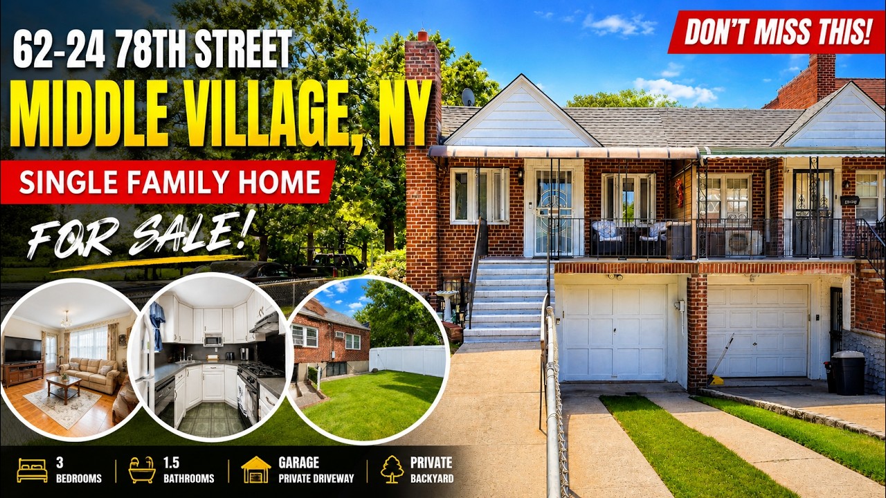This Single Family Home in Middle Village is Absolutely Gorgeous 3D Tour Photos | Unstinted Views