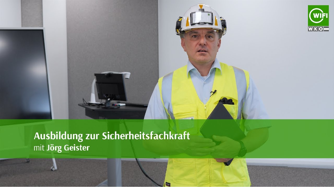 Ausbildung zur Sicherheitsfachkraft