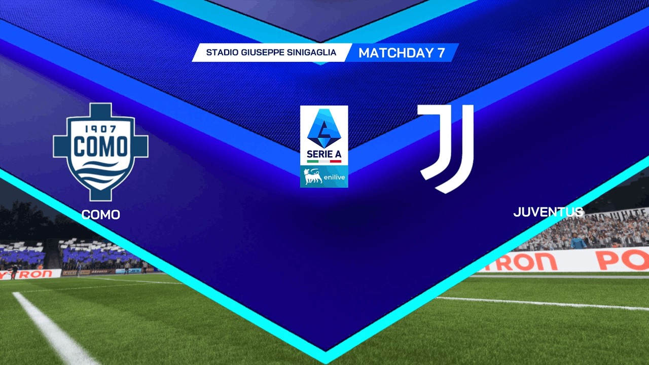 EA FC 26| Como vs Juventus | Giornata 7 | 2025-26 Serie A w/Juventus