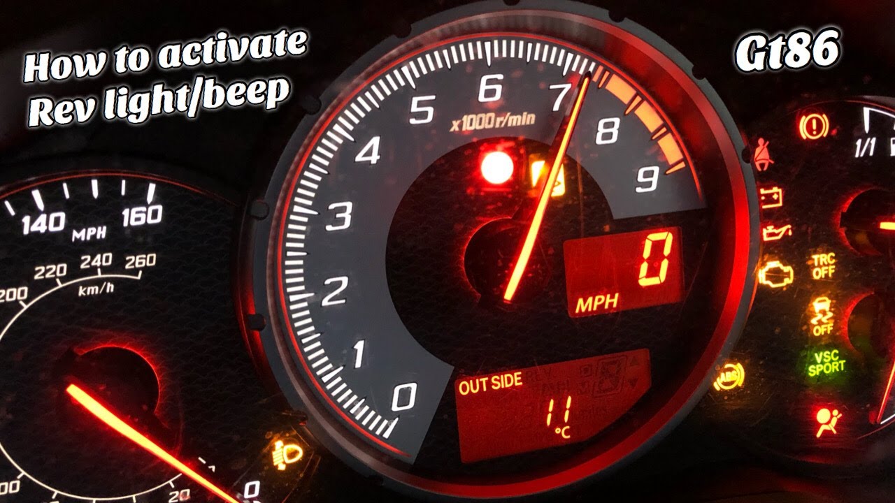 gt86/brz tips and tricks part- 1 how to add rev beep/light