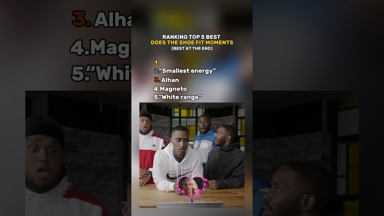 RANKING TOP 5 BEST DOES THE SHOE FIT MOMENTS😂 #ranking #top5 #doestheshoefit