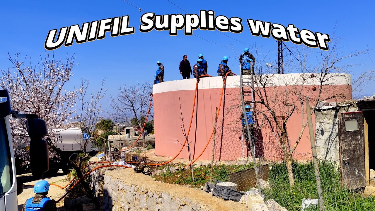 UNIFIL Supports Returning Residents with Fresh Water.