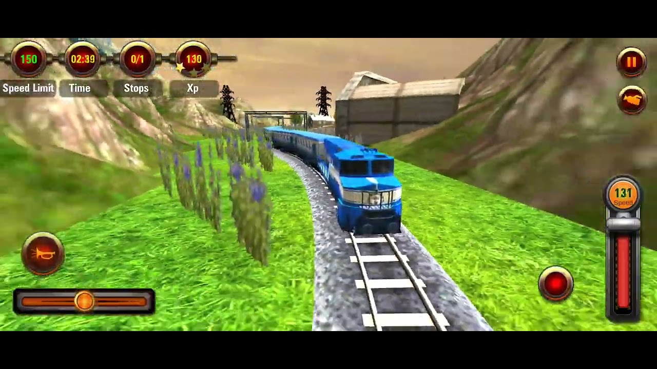 Train Racing game 3D 2 player  Train ola game offline and online games please subscribe 🥺