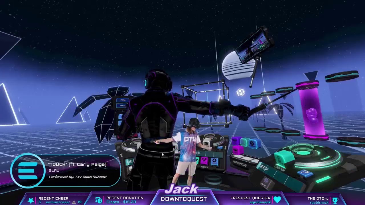 Electronauts! DTQ Jack performs an improvised remix of Touch by 3LAU
