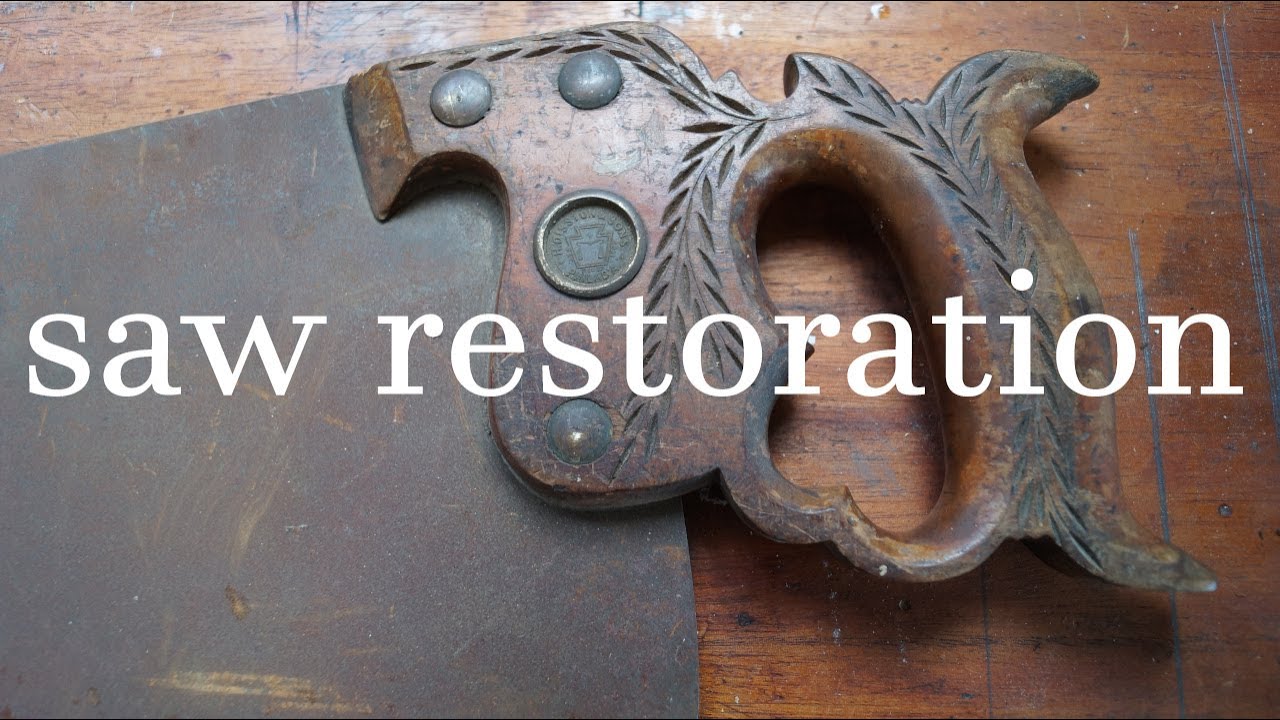 Restoring a hand saw (Henry Disston No. 12)