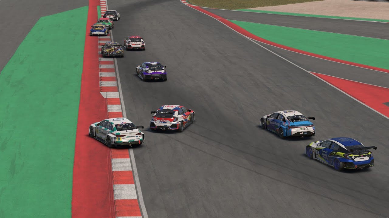 TCR Virtual Challenge 20 min race on Iracing  S1W10 2026 at Algarve International Circuit in Honda