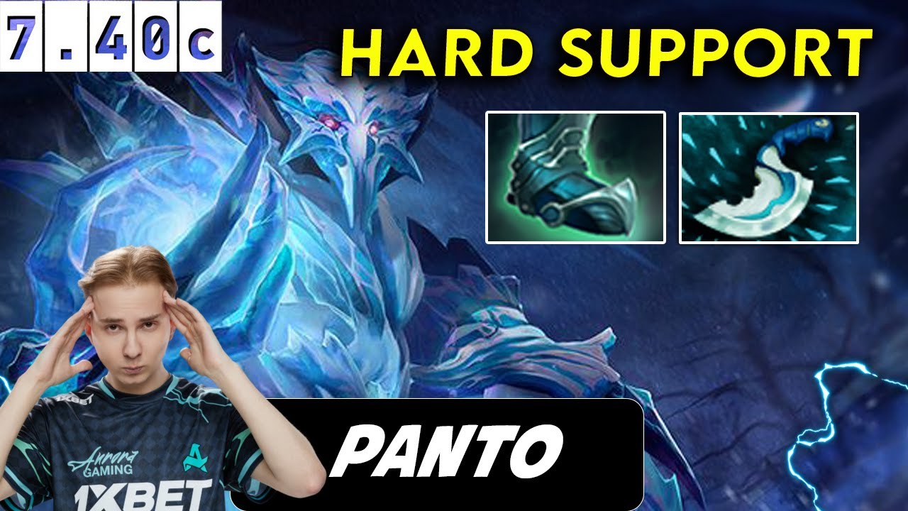 Panto Ancient Apparition Hard Support - Dota 2 Patch 7.40c Pro Player Full Gameplay