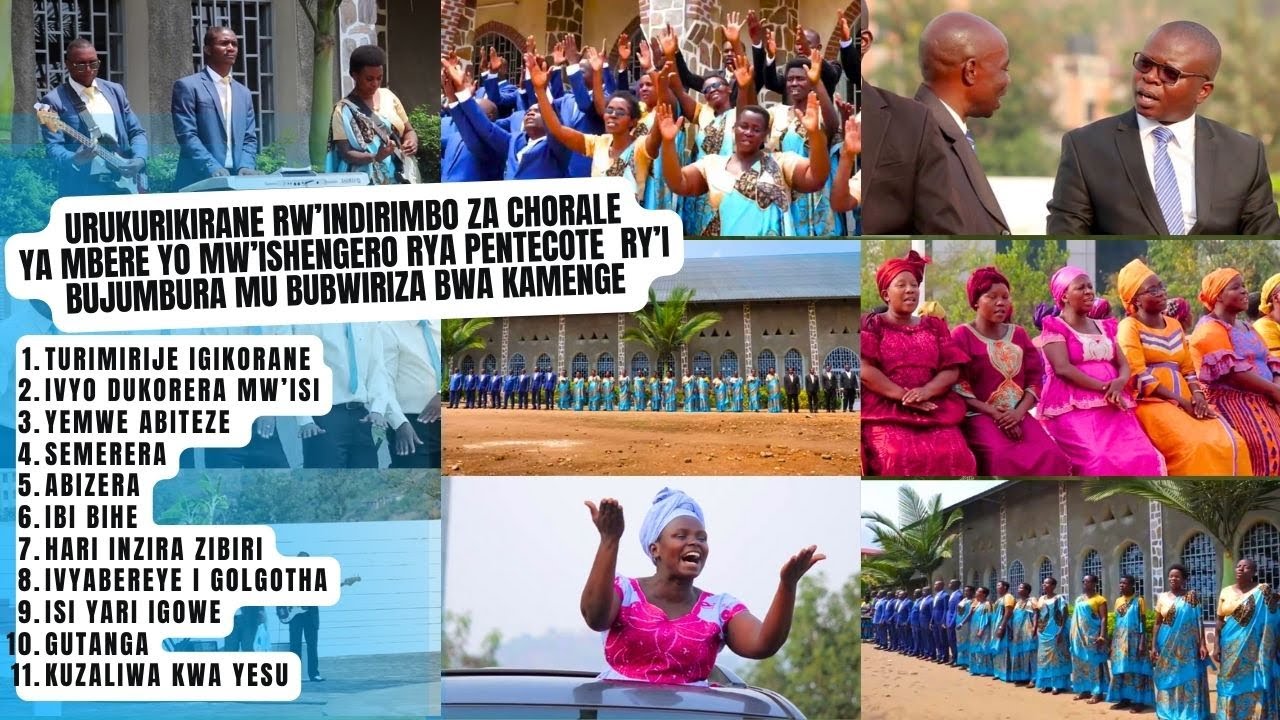 INDIRIMBO ZA CHORALE YA MBERE || EGLISE DE PENTECÔTE DE KAMENGE