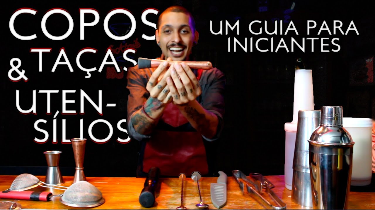 COPOS E UTENSÍLIOS DE BAR | UM GUIA COMPLETO PARA INICIANTES
