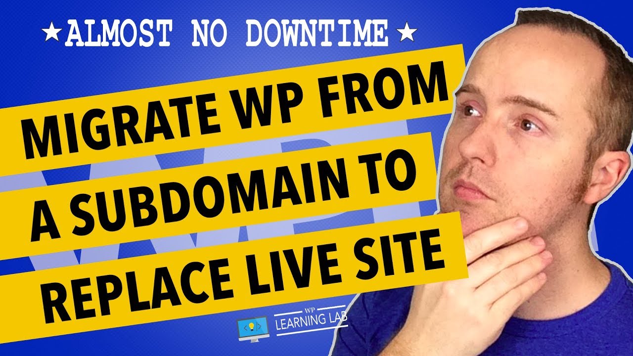 Перенос сайта WordPress с поддомена на рабочий сайт