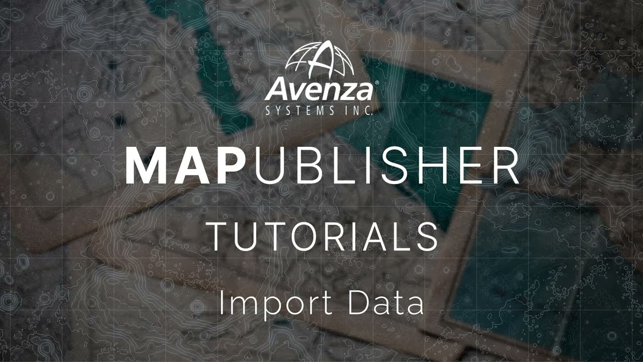Import Map Data into MAPublisher | MAPublisher Tutorials