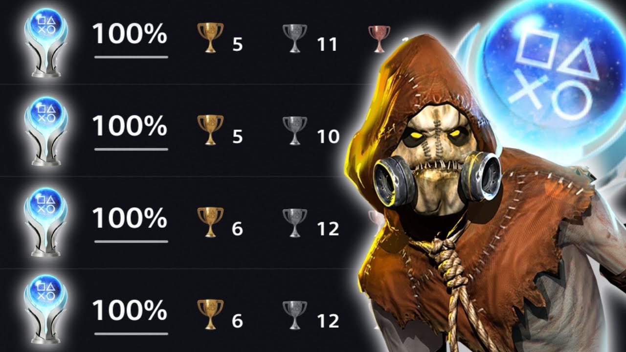 My Platinum Trophy Collection After 3 years