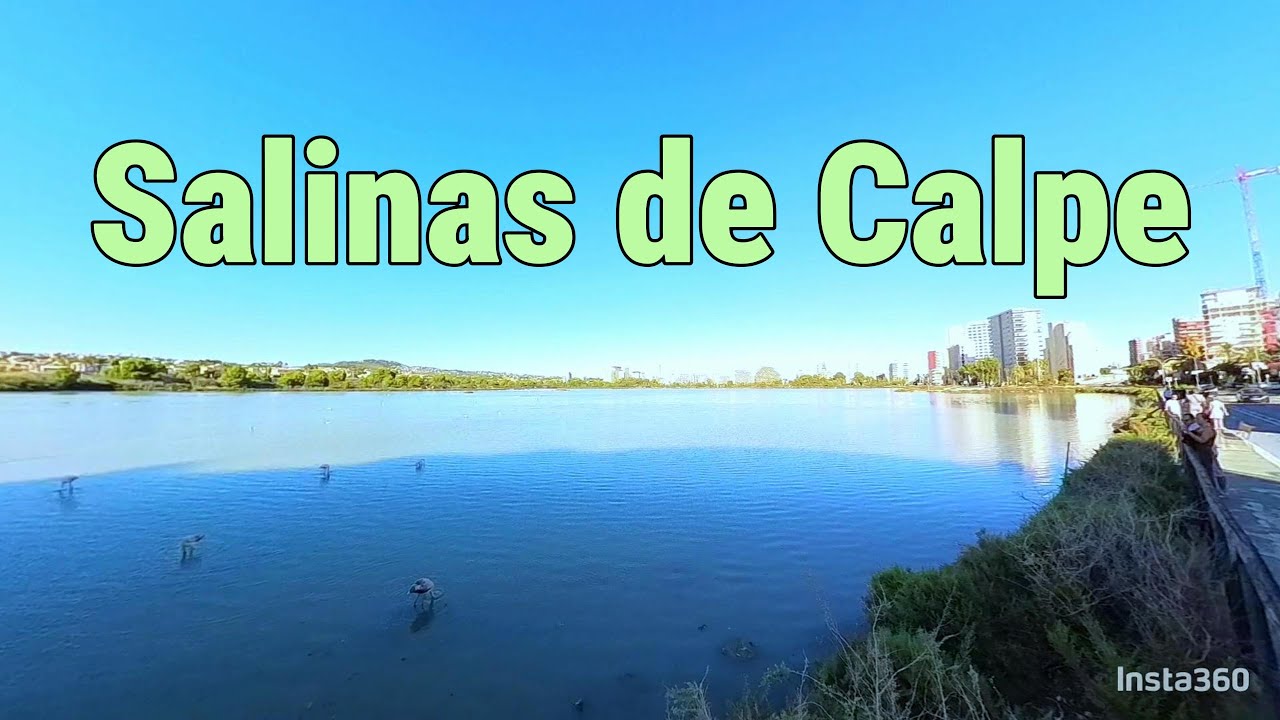 Salinas de Calpe, Costa Blanca, Spain. 360 Virtual tour