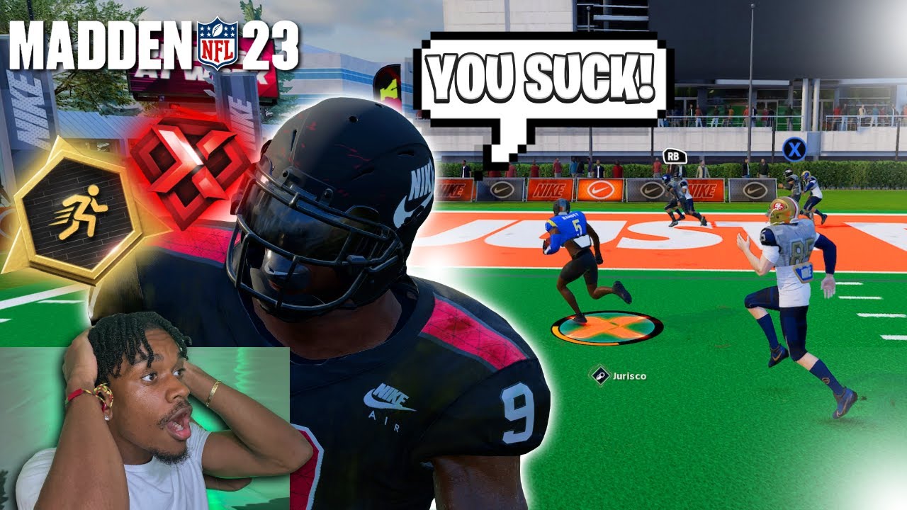 BEST OP BUILD COOKS TOXIC COMP YARD TEAM! IT GOT INTENSE! MADDEN 23 YARD