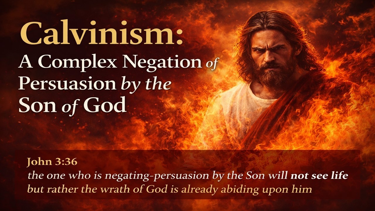 Calvinism: A Complex Negation of Persuasion by the Son of God Weaponized complexity extends Negation