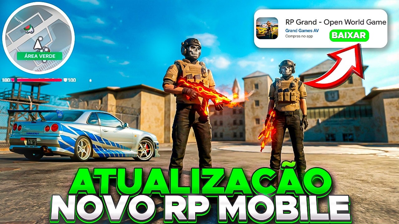 SAIU ATUALIZA&Ccedil;&Atilde;O! DO NOVO RP MOBILE (Andoird e IOS) RP Grand