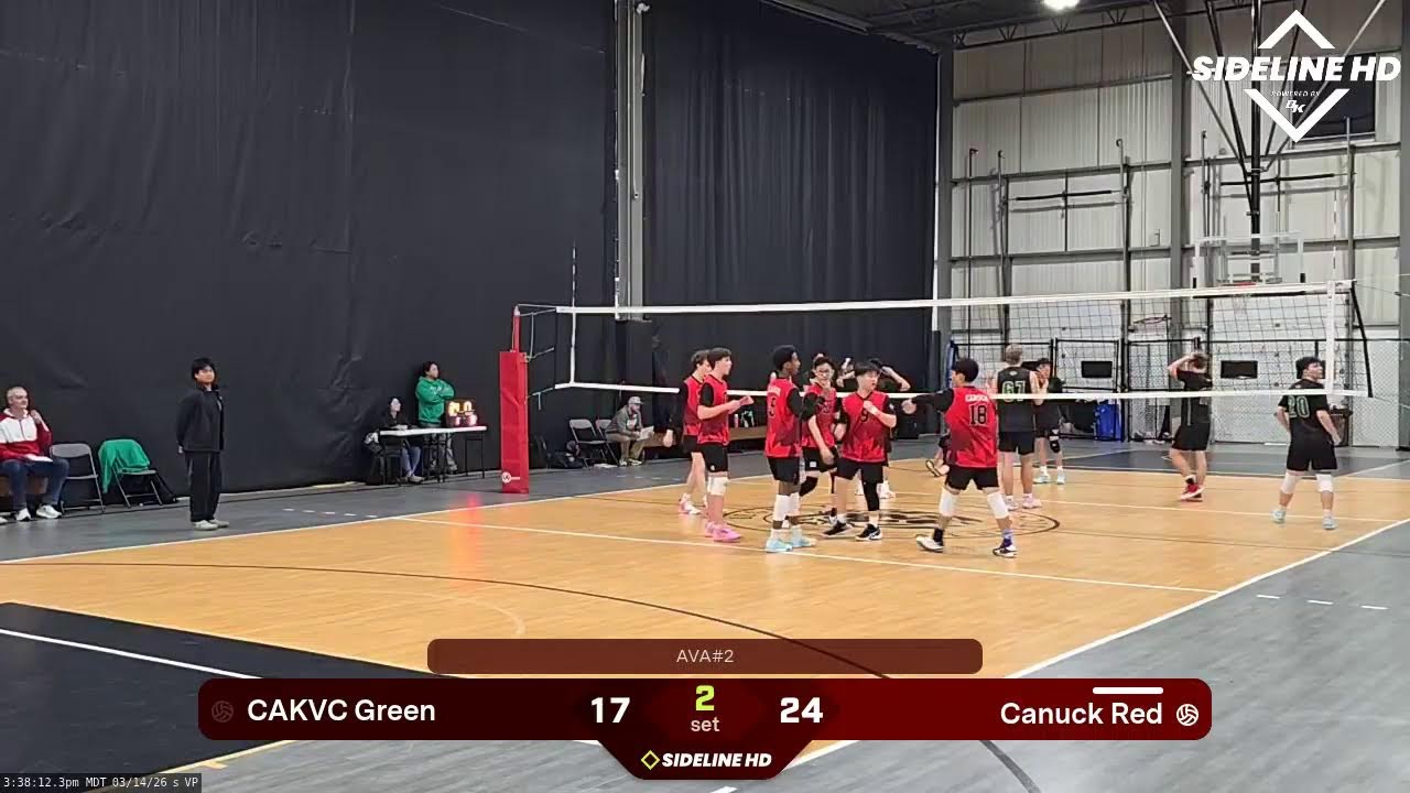 Canuck Red vs. CAKVC Green