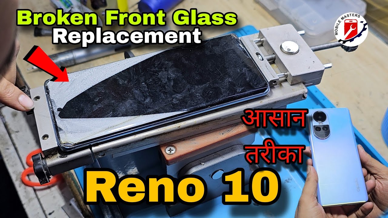 Oppo Reno 10 broken glass replacement || Front glass change #reno10 #brokenglass #oppo