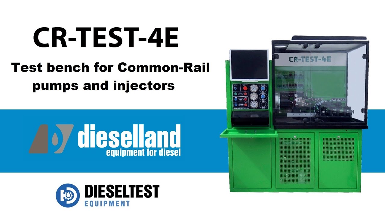 CR-Test-4E. Test bench for Common-Rail pumps and injectors