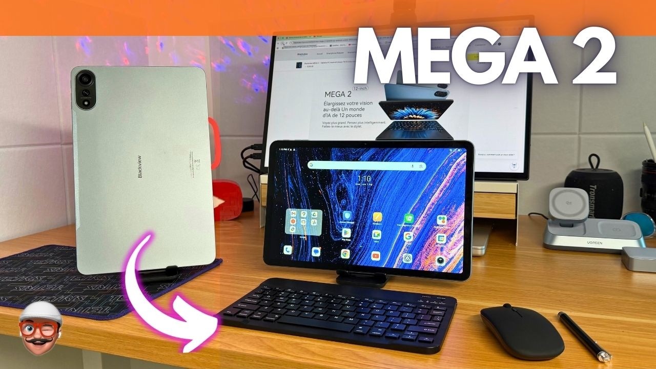 Cette tablette pas chère sait TOUT faire (Blackview Mega2)