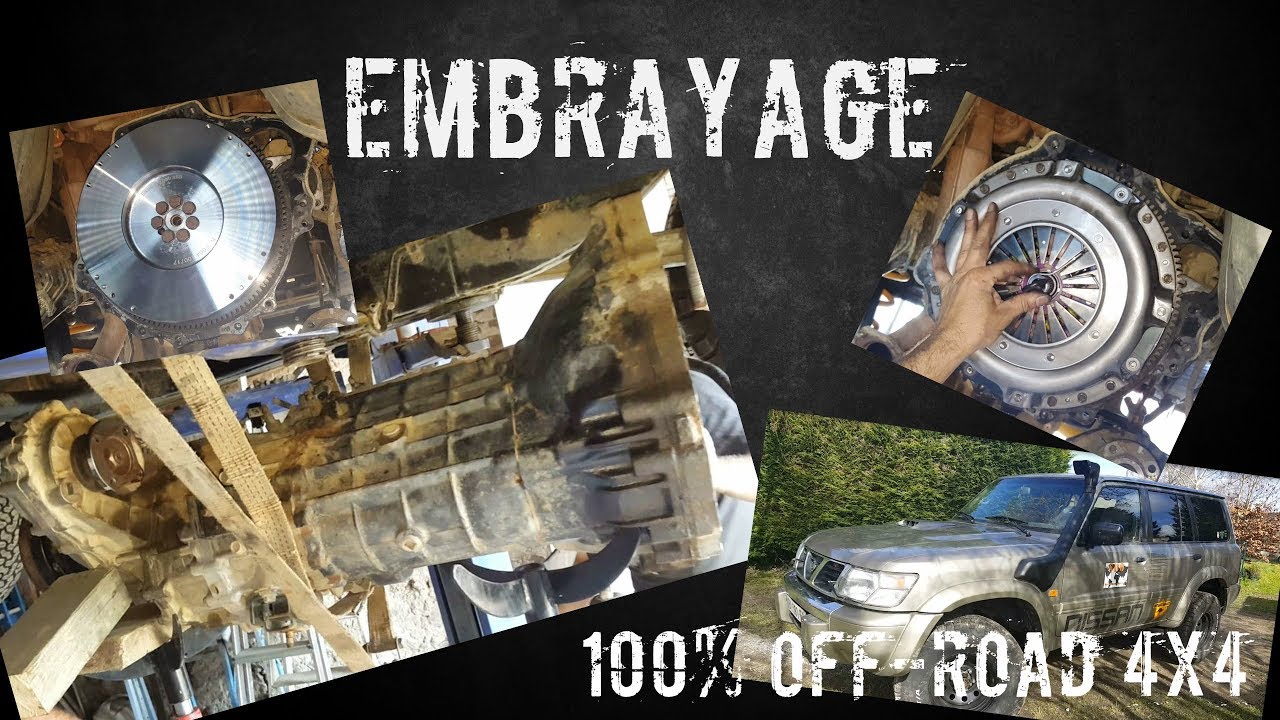 Changement d'embrayage sur patrol GR y61 3L