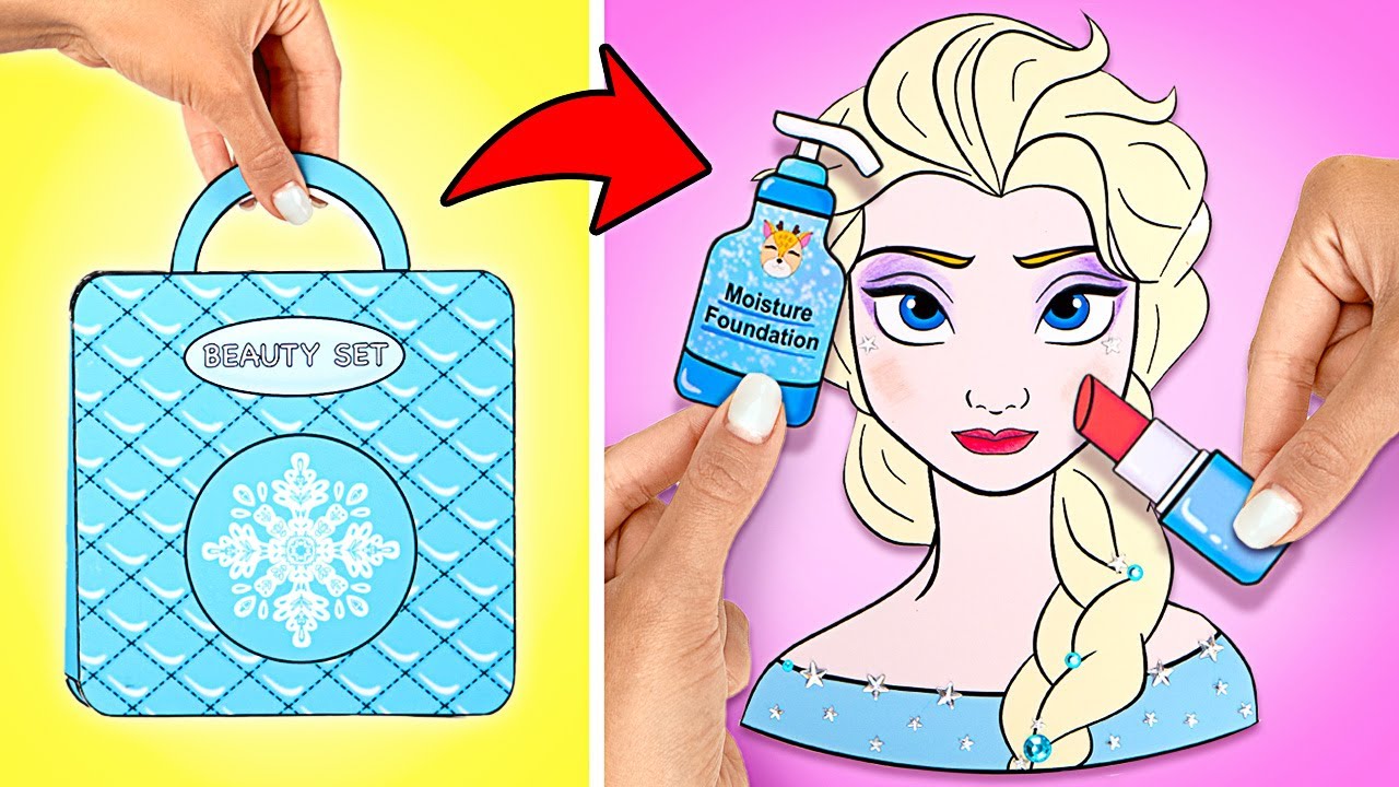 Paper Beauty Makeup! 💅🎨 Create Fun Beauty Crafts! ✨with Imagine Playworld