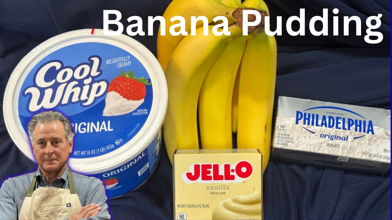 Light, Creamy, Rich, and Crunchy Banana Pudding!!!/Easy and Quick Banana Pudding Recipe
