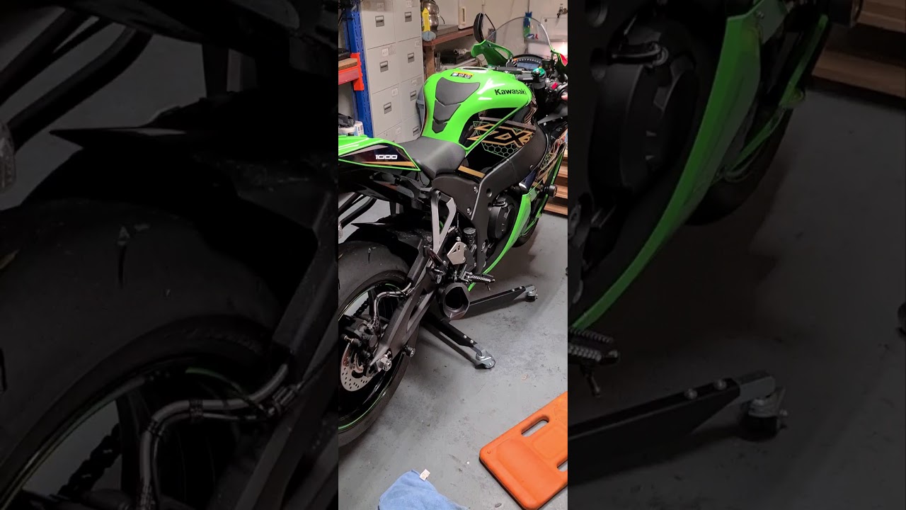 Kawasaki ZX10R KRT 2020 - Austin Racing V3 exhaust - Loud & proud!!!