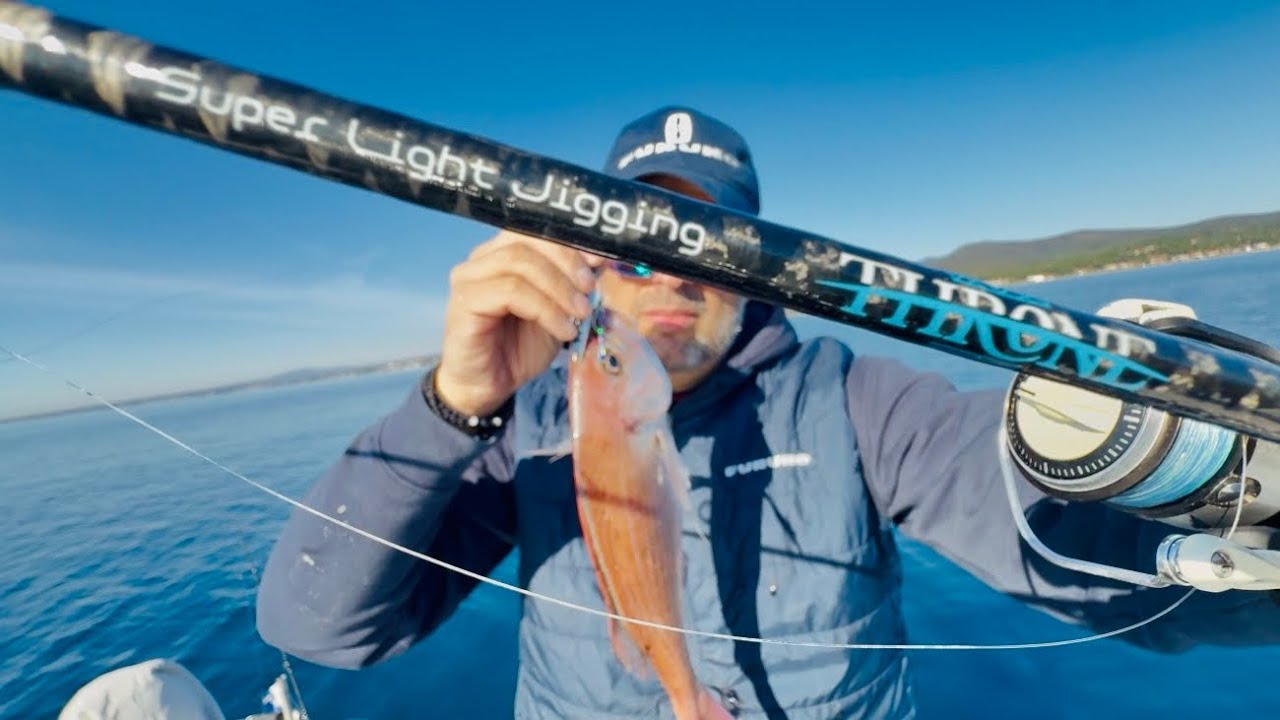Η τεχνική του SUPER LIGHT JIGGING με το καλάμι της #PREGIO #THRONE αναλυτική παρουσίαση και ψάρεμα!