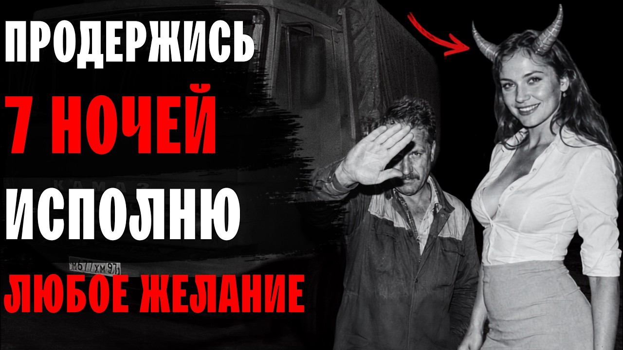 ДАЛЬНОБОЙЩИК Подобрал на Ночной Трассе СТРАННУЮ ПОПУТЧИЦУ, Которая Оказалась НЕ ЧЕЛОВЕКОМ
