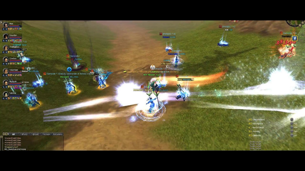 Latest Fortress War At Adrenaline Online (Resurgence) Versus [ UnitedSnakeS / PwnerZ / Genocide ]