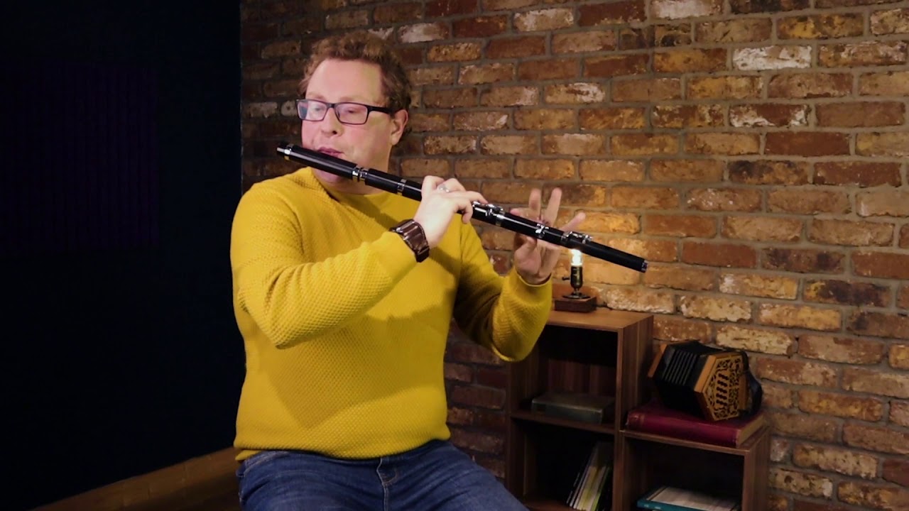 McNeela Delrin Keyed Irish Flute
