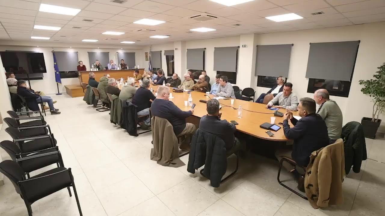 3η /20-02-2026 ειδική συνεδρίαση του Δημοτικού συμβουλίου Αγιάς.