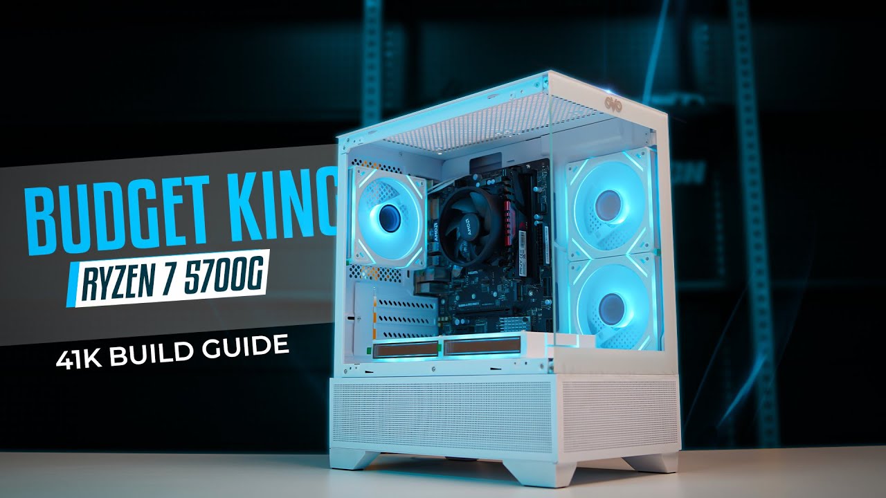 Сборка ПК на базе Ryzen 7 5700G всего за 41 тысячу така 🔥 Бюджетная сборка ПК для игр и редактиро...