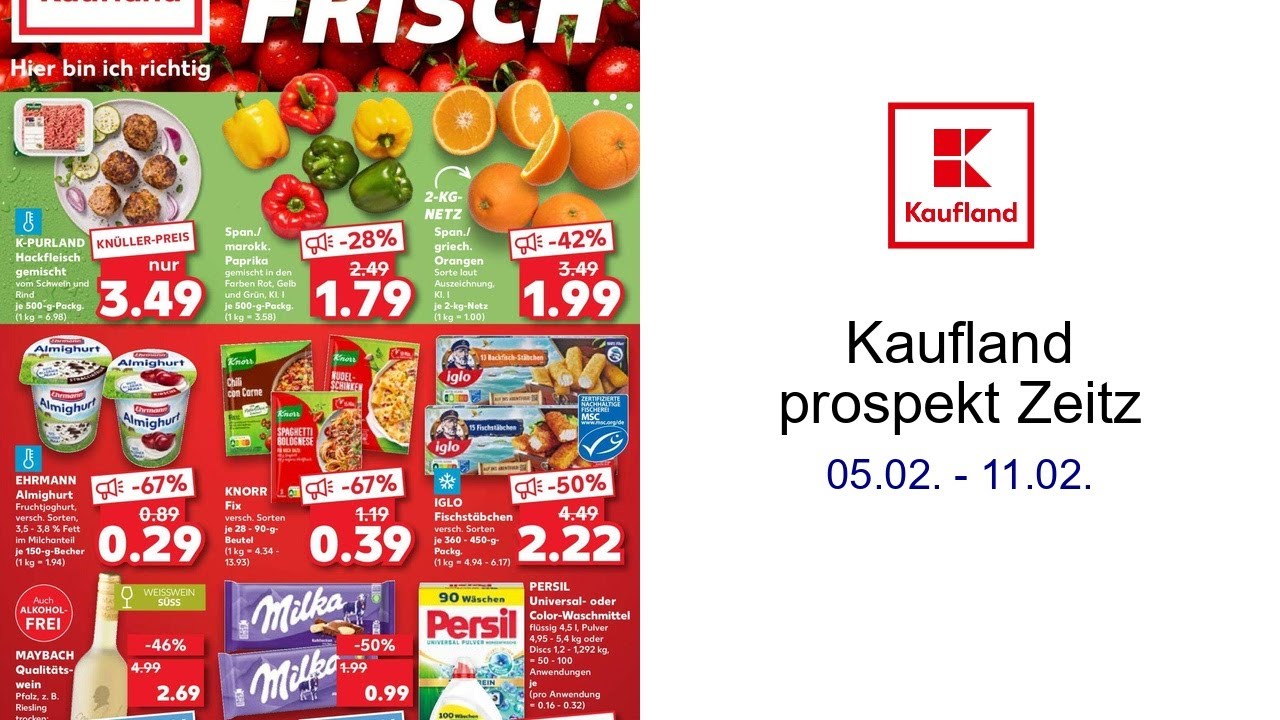 Kaufland prospekt Zeitz  05.02. - 11.02.