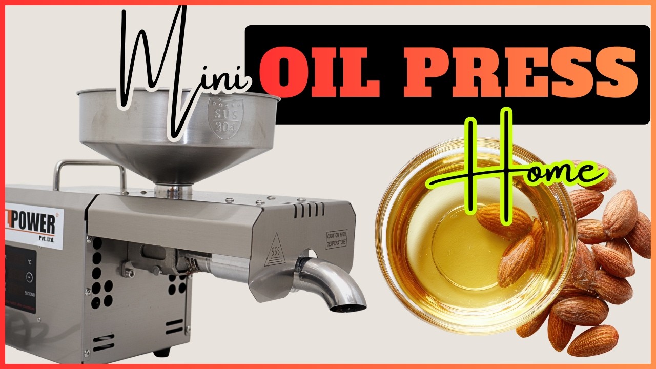 Mini Oil Press for home use Whatsapp : +91 951200 6774 Best Economic Price