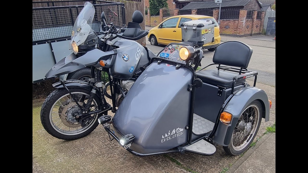 BMW R1150GS Sidecar walk round in detail. (Hedingham ETH sidecar)
