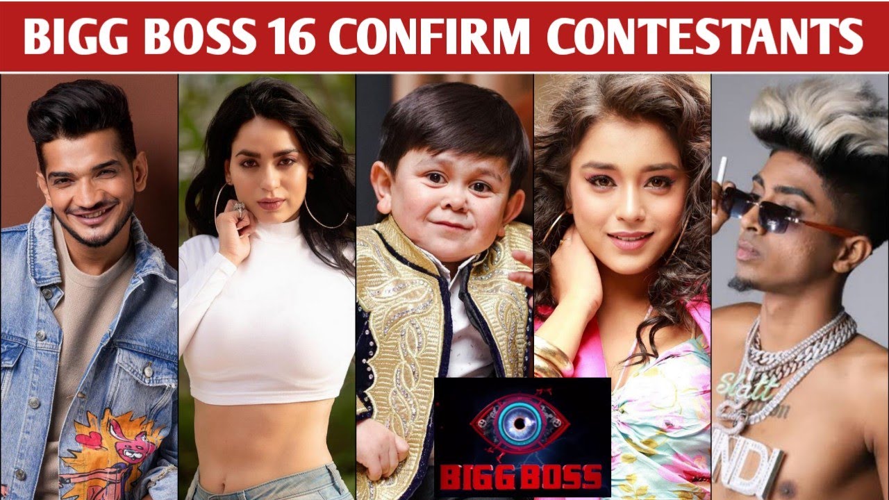 Bigg Boss 16 Confirm Contestant List 2022 - Abdu Rozik, MC Stan, Sumbul Touqeer, Nimrit Kaur