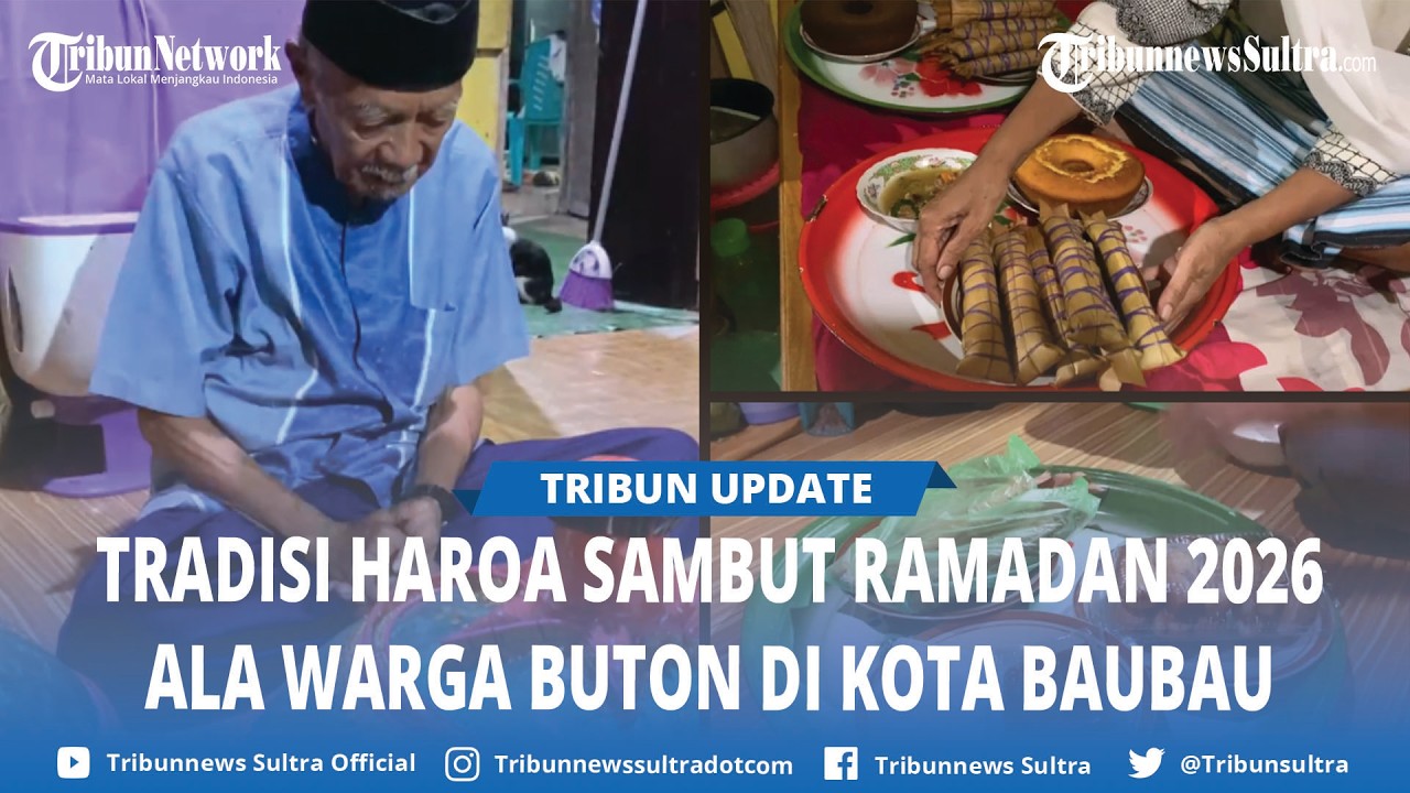 Tradisi Haroa Sambut Ramadan 2026 Ala Masyarakat Buton di Baubau Sulawesi Tenggara