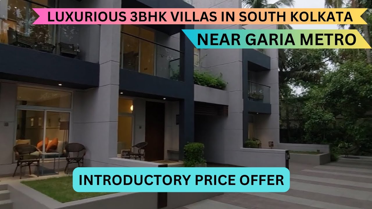 Luxurious 3Bhk Villa's For Sale In South Kolkata Nr Garia Metro 📞8100293325 | 1.5Cr*+ 