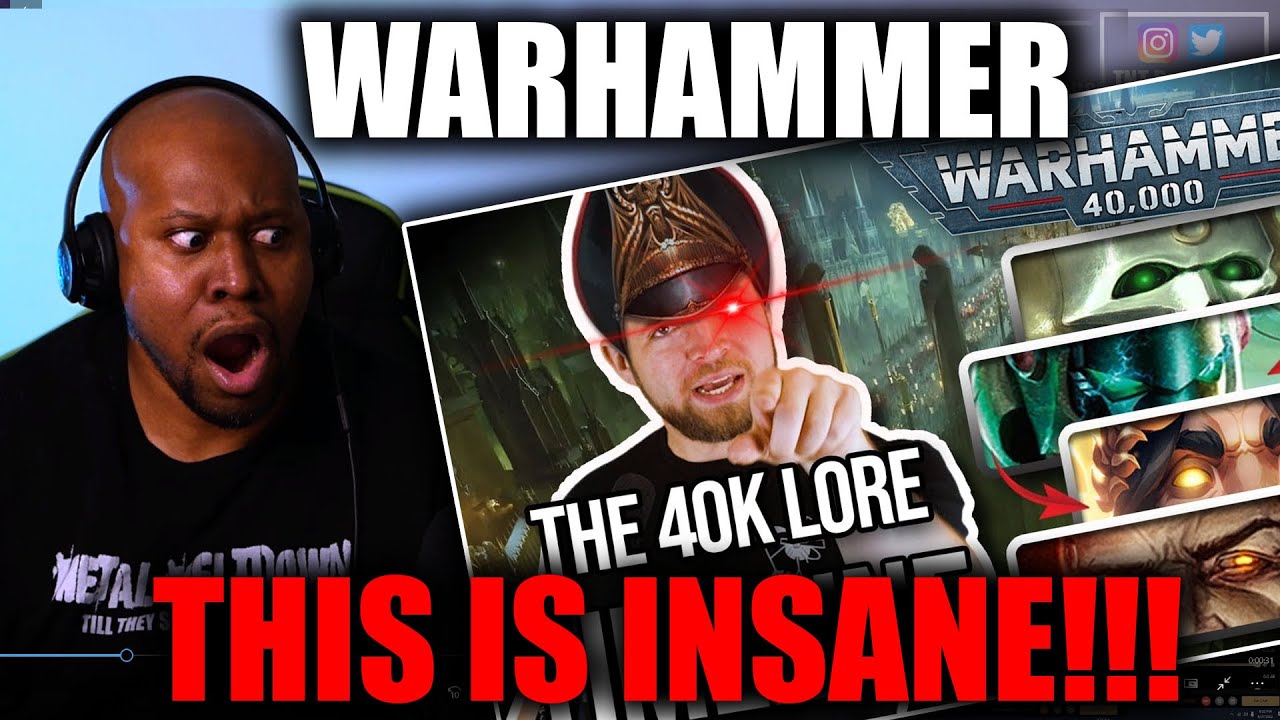 Поражён БЕЗУМНЫМ миром Warhammer 40k! | Реакция TNT на срыв Брики