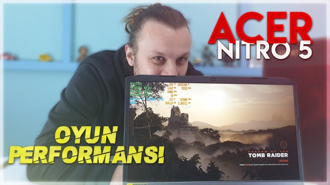 Acer Nitro 5 An515-43 Oyun Performansı !!